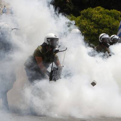 Massive Streiks und Proteste in Griechenland