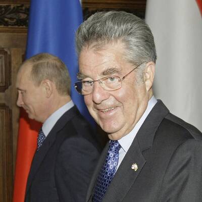 Heinz Fischer bei Putin
