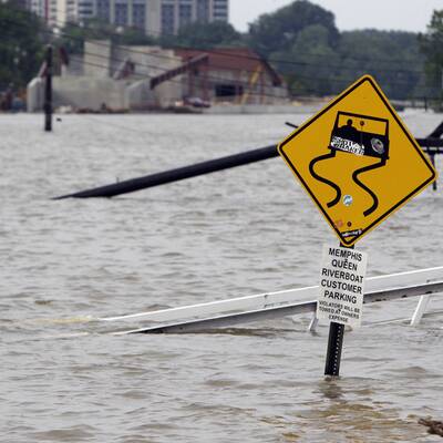 Pegel von 19,5 Meter