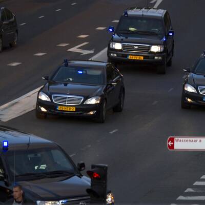 Ratko Mladic ist in Den Haag eingetroffen