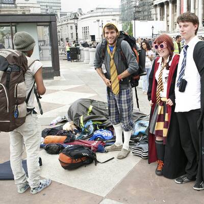 Harry-Potter-Fans in London