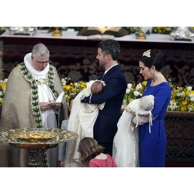 Königliche Zwillinge in Dänemark getauft: Vincent und Josephine
