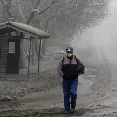 Vulkan Puyhue: Asche liegt hoch wie Schnee im Winter