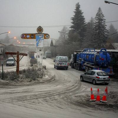 Vulkan Puyhue: Asche liegt hoch wie Schnee im Winter
