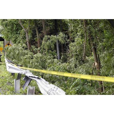 Ryan Dunn ist tot: Die Bilder vom Unfallort