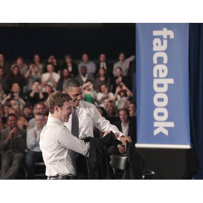 Zuckerberg trifft Obama