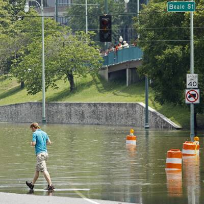 Pegel von 19,5 Meter