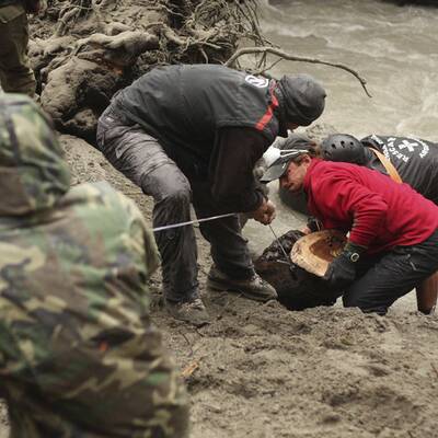 Vulkan Puyhue: Asche liegt hoch wie Schnee im Winter