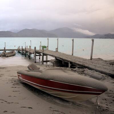 Vulkan Puyhue: Asche liegt hoch wie Schnee im Winter