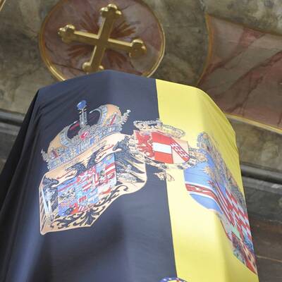 Hier wird Otto Habsburg aufgebahrt