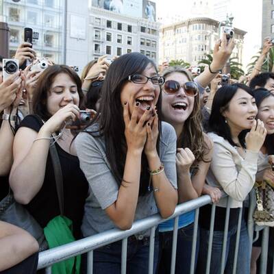Beckhams heiße Plakatpräsentation