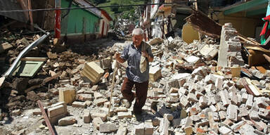 Bergrutsch versch&uuml;ttete 20 Menschen