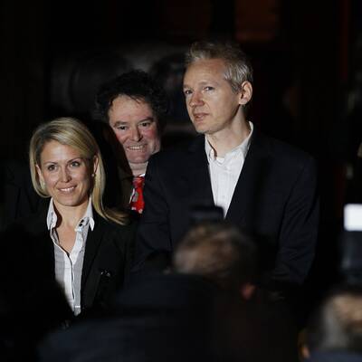 Julian Assange in Freiheit