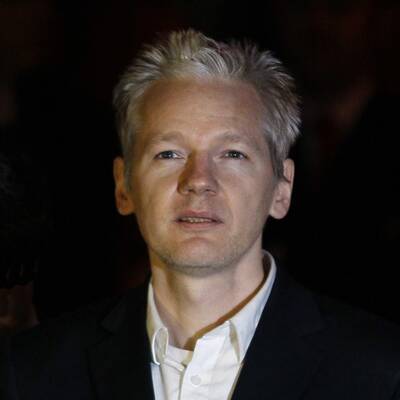 Julian Assange in Freiheit