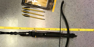 Deutscher feuerte in Wien-Alsergrund Armbrust ab