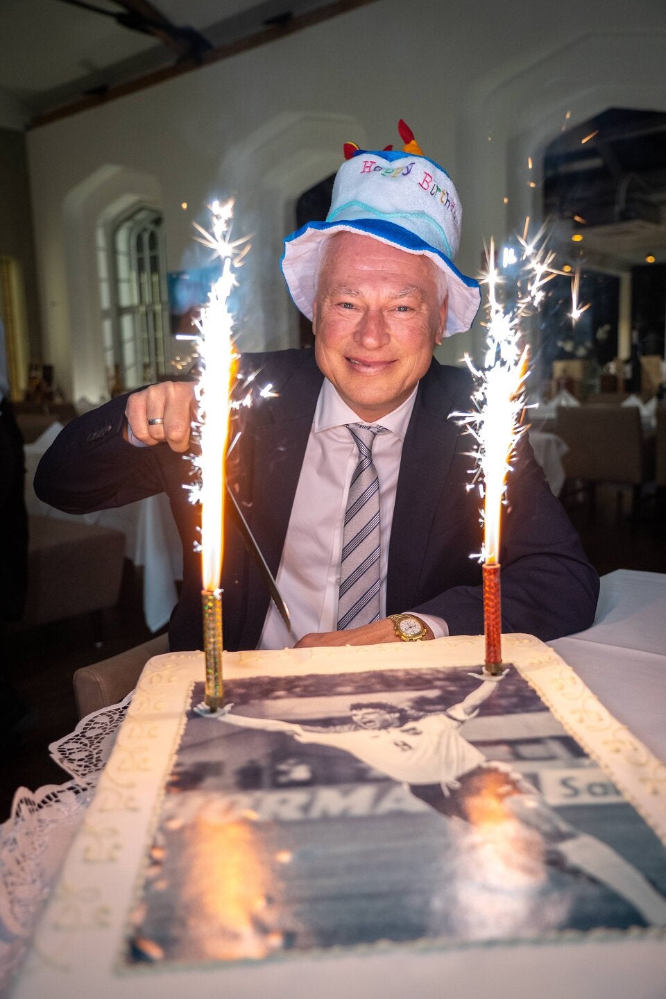 Toni ließ es zum 60er pol(s)tern