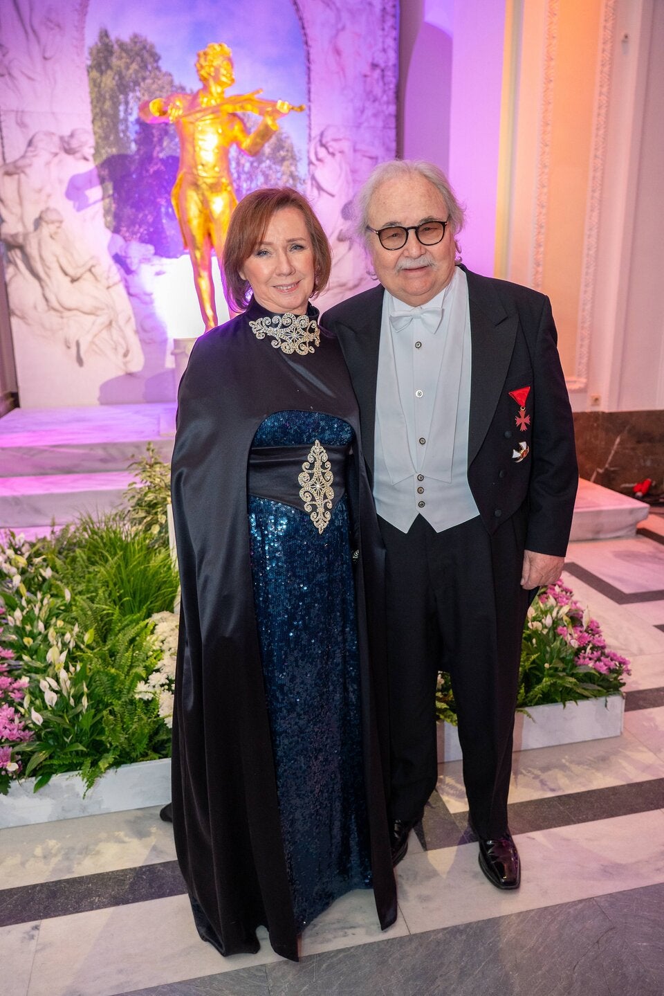 Sylvester Levay mit Frau Monika