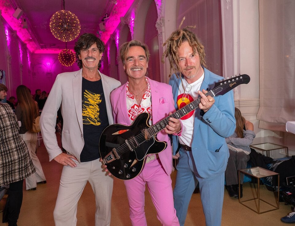 Andie Gabauer mit seiner Band. 