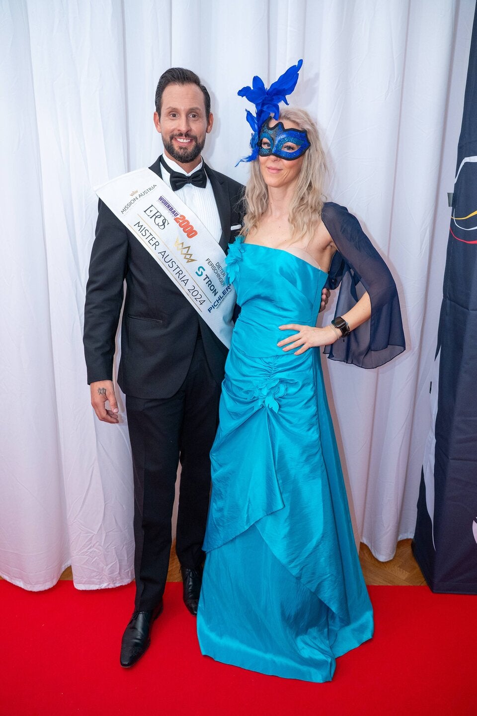 Christopher Dengg und Simone Lugner