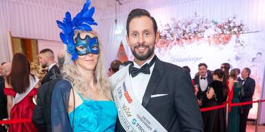 Christopher Dengg und Simone Lugner