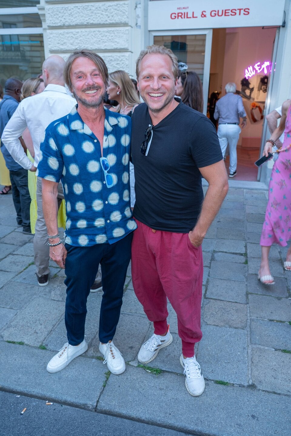 Helmut Grill und Alex Kiessling