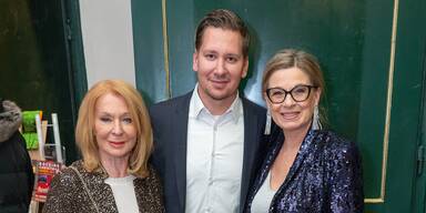 Gerda Rogers, Clemens Trischler und Christa Kummer.&nbsp;