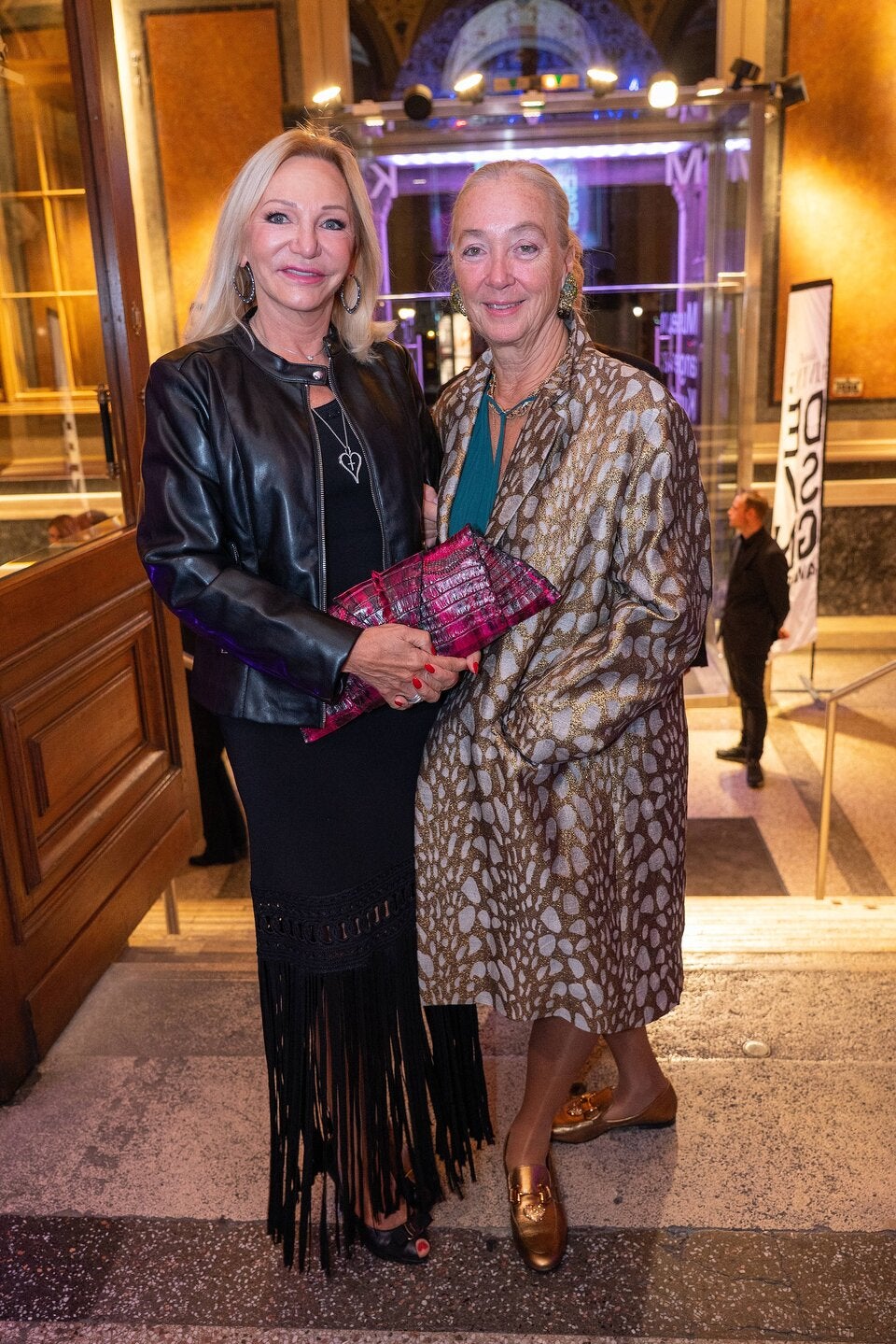 Ingrid Flick und Agnes Husslein-Arco