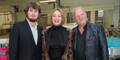 Sharon Stone mit Sohn Laird und Karl Guschlbauer
