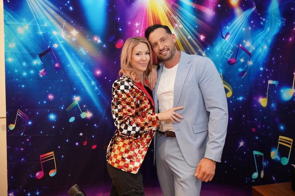 Simone Lugner mit Christopher Dengg