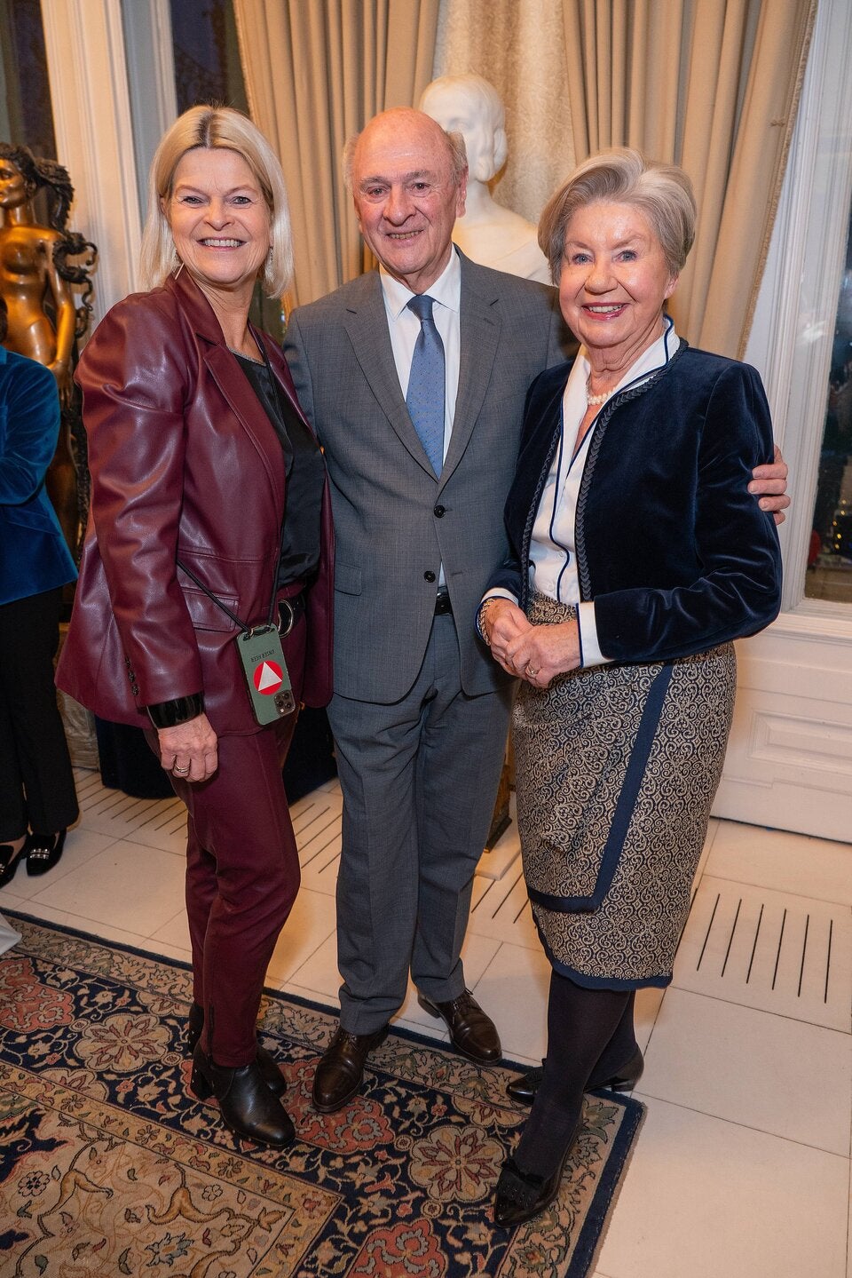 Klaudia Tanner, Erwin und Sissi Pröll. 