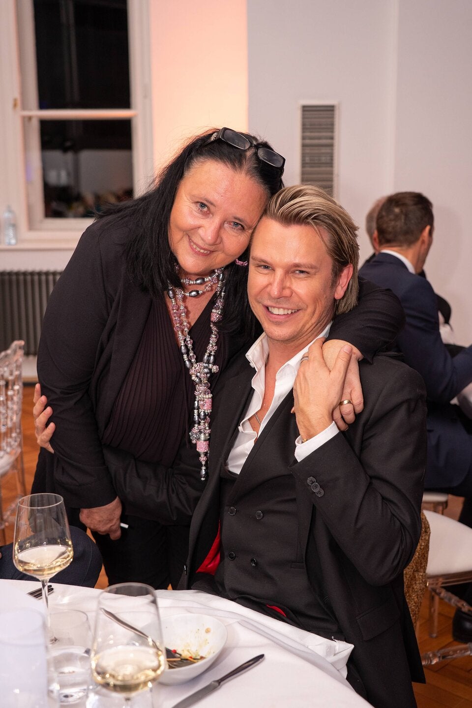 Doris Kiefhaber und Adi Weiss