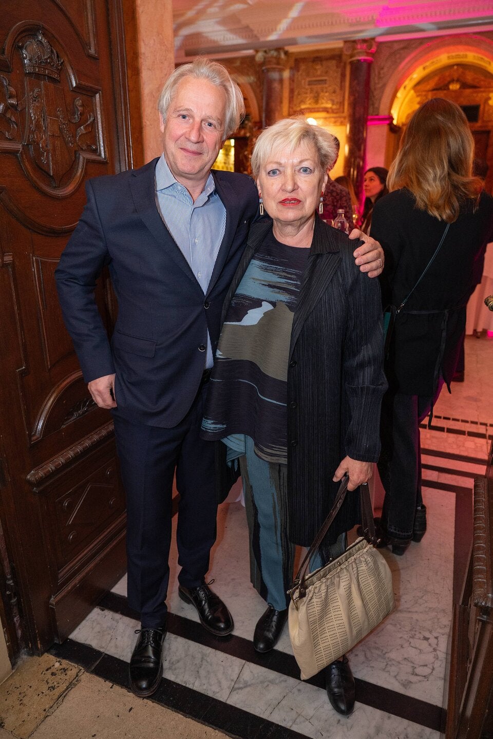 Stefan Bachmann mit Karin Bergmann