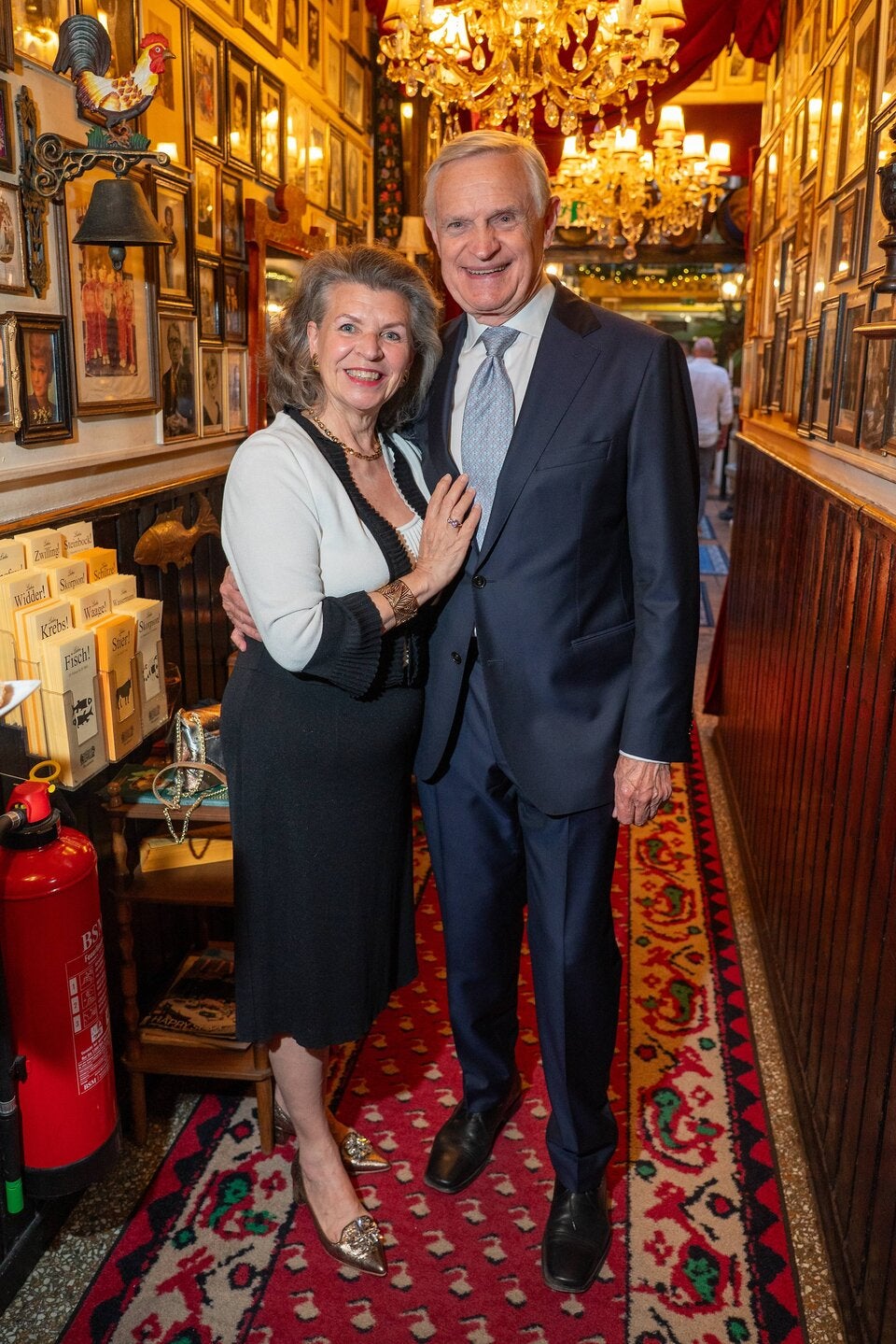 Thomas Schäfer-Elmayer und Christiane Zach. 