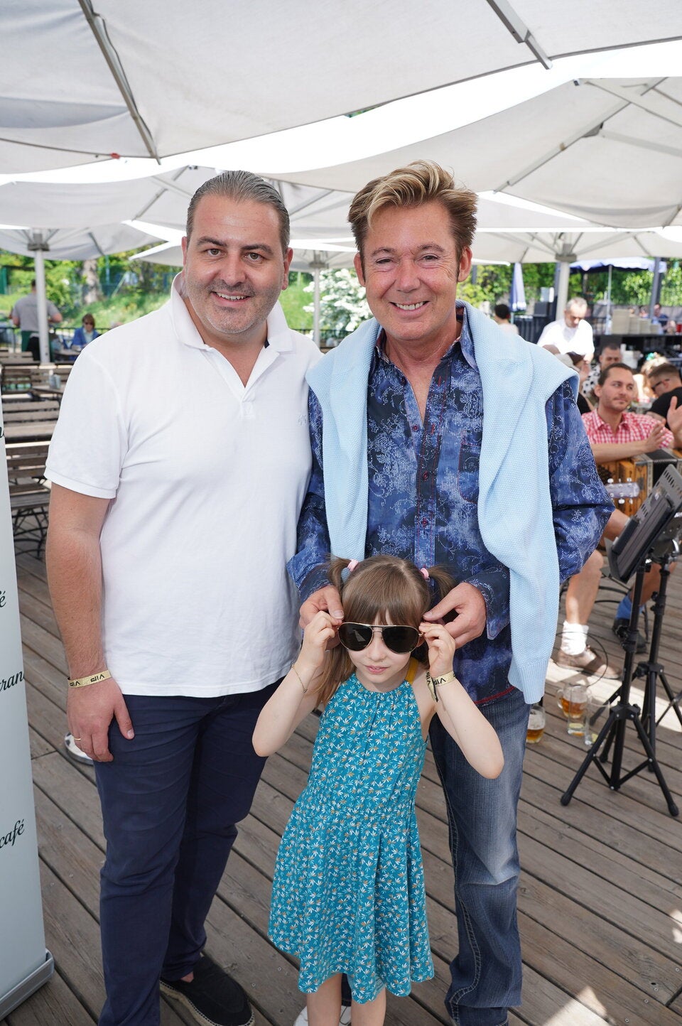 Leo Lugner und Dennis Jale