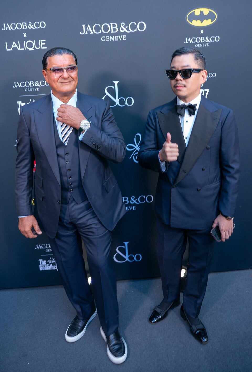 Martin Ho mit Jacob Arobo