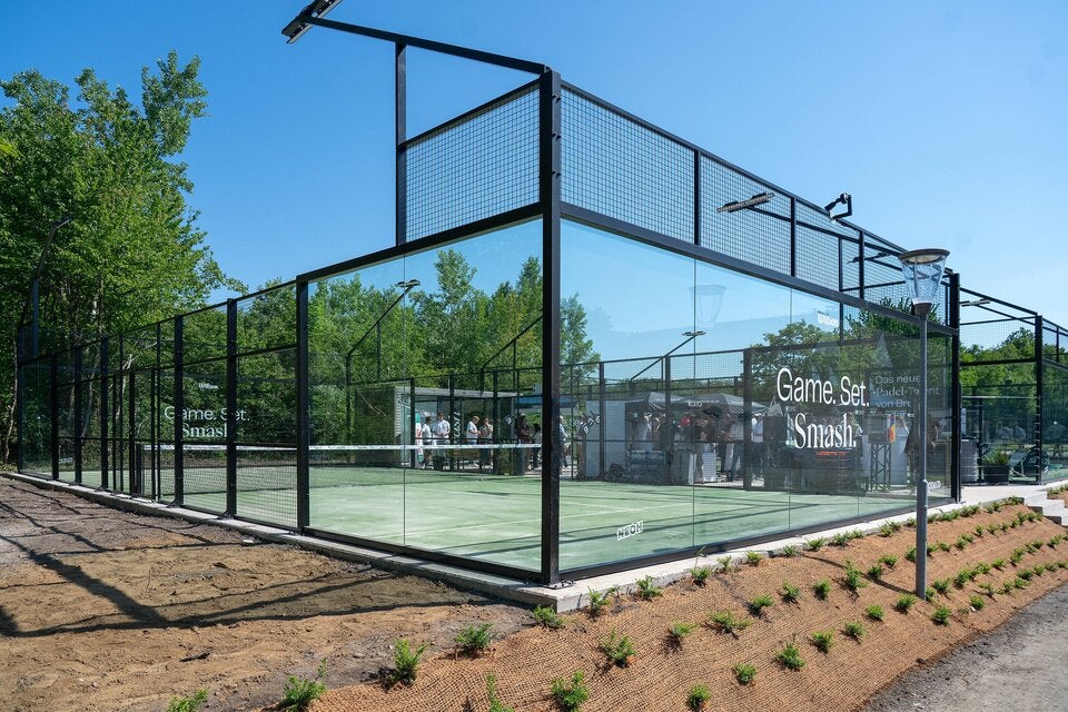 smash-Padel-Court in Bruck an der Leitha