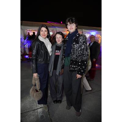 Monika Ballwein mit Sohn Noah und dessen Freundin