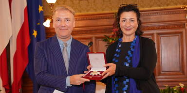 Atil Kutoglu und Veronica Kaup-Hasler