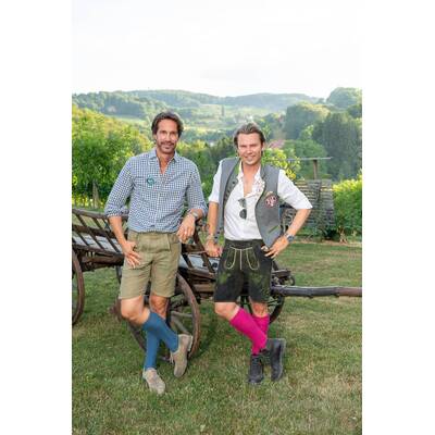 Dominic Heinzl und Ehefrau Sonja Sarközi