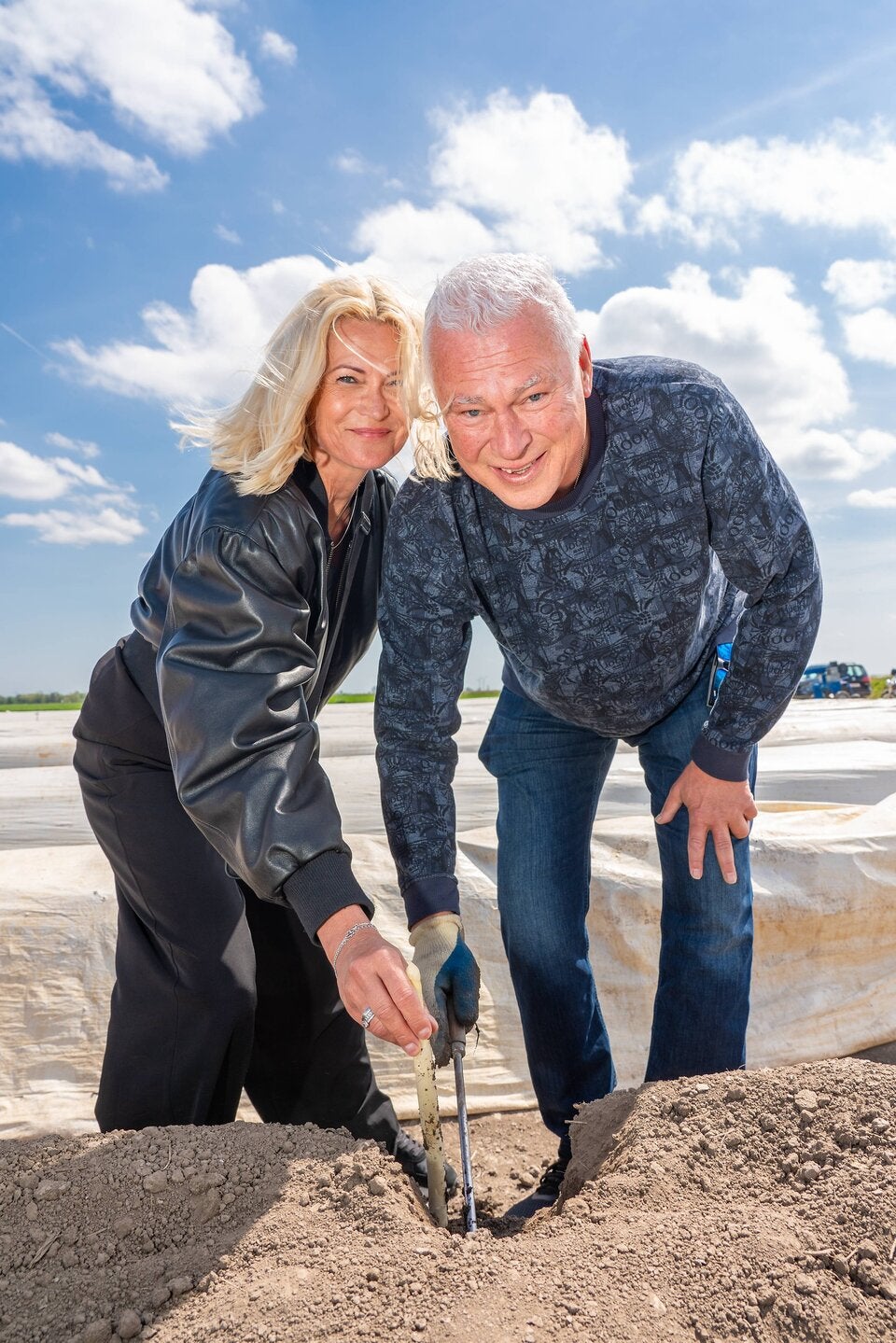 Toni Polster mit seiner Birgit