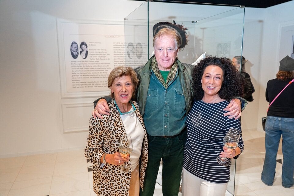 Olivia Silhavy, Albert Fortell und Barbara Wussow