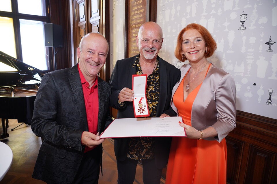 Andy Lee Lang, Gary Lux und Maya Hakvoort. 