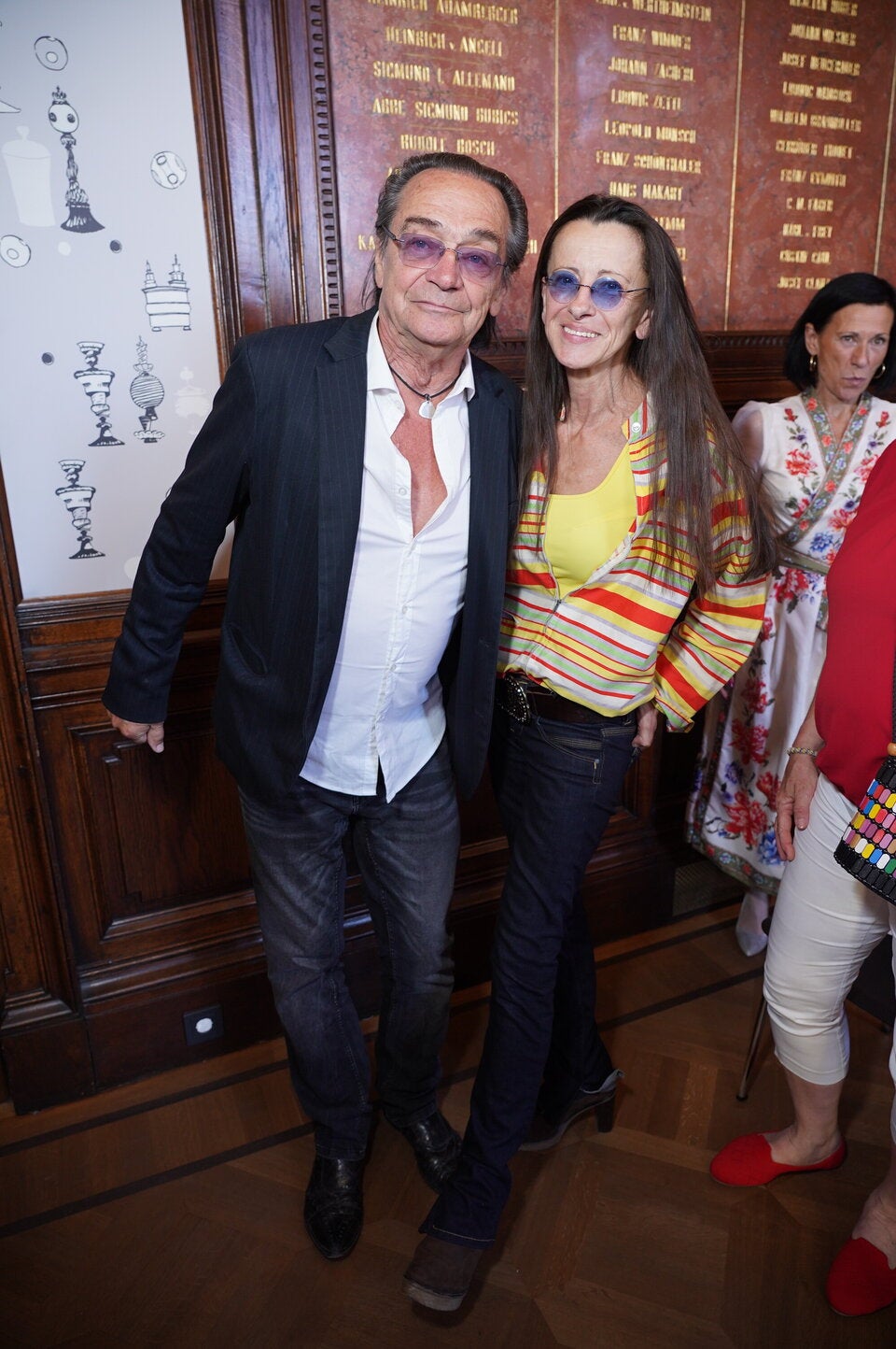 Christian Kolonovits und Gattin Brigitte (Just).