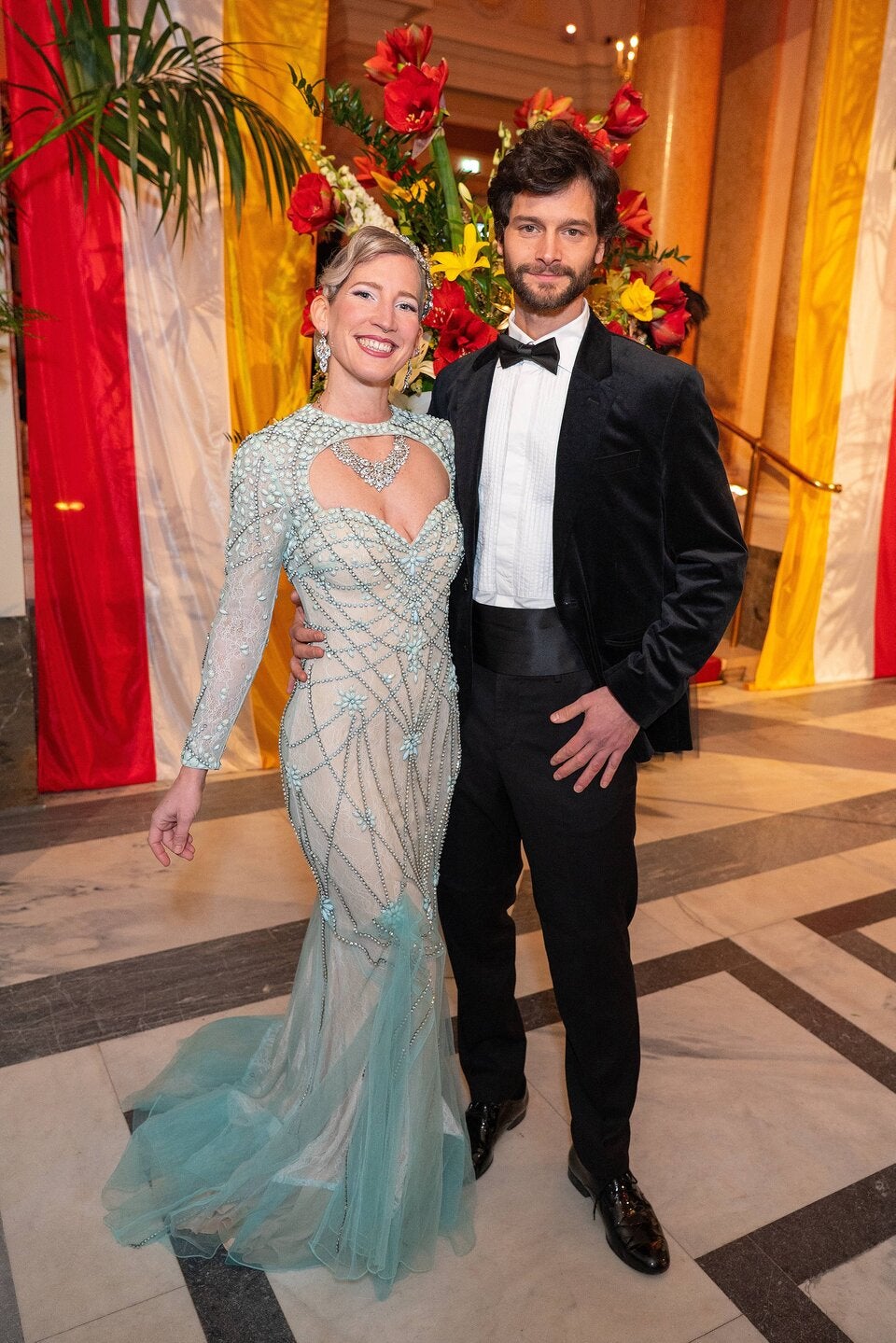 Aaron Karl und seine Verlobte Dorothea Altenburger. 