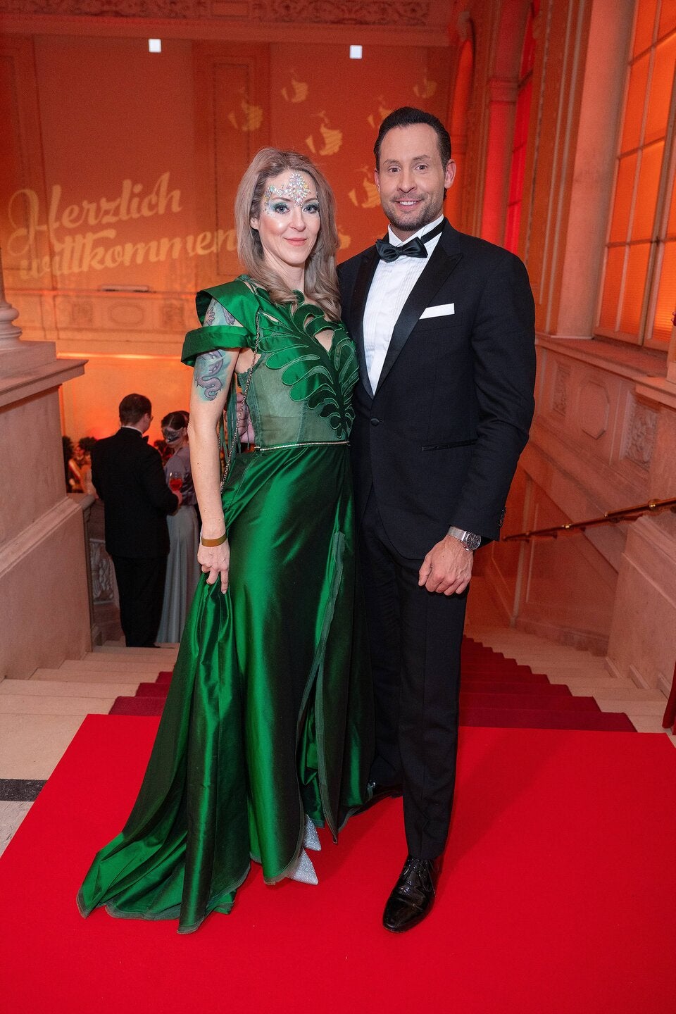 Simone Lugner und Christopher Dengg. 