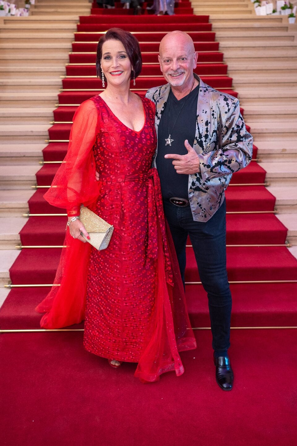 Maya Hakvoort und Gary Lux