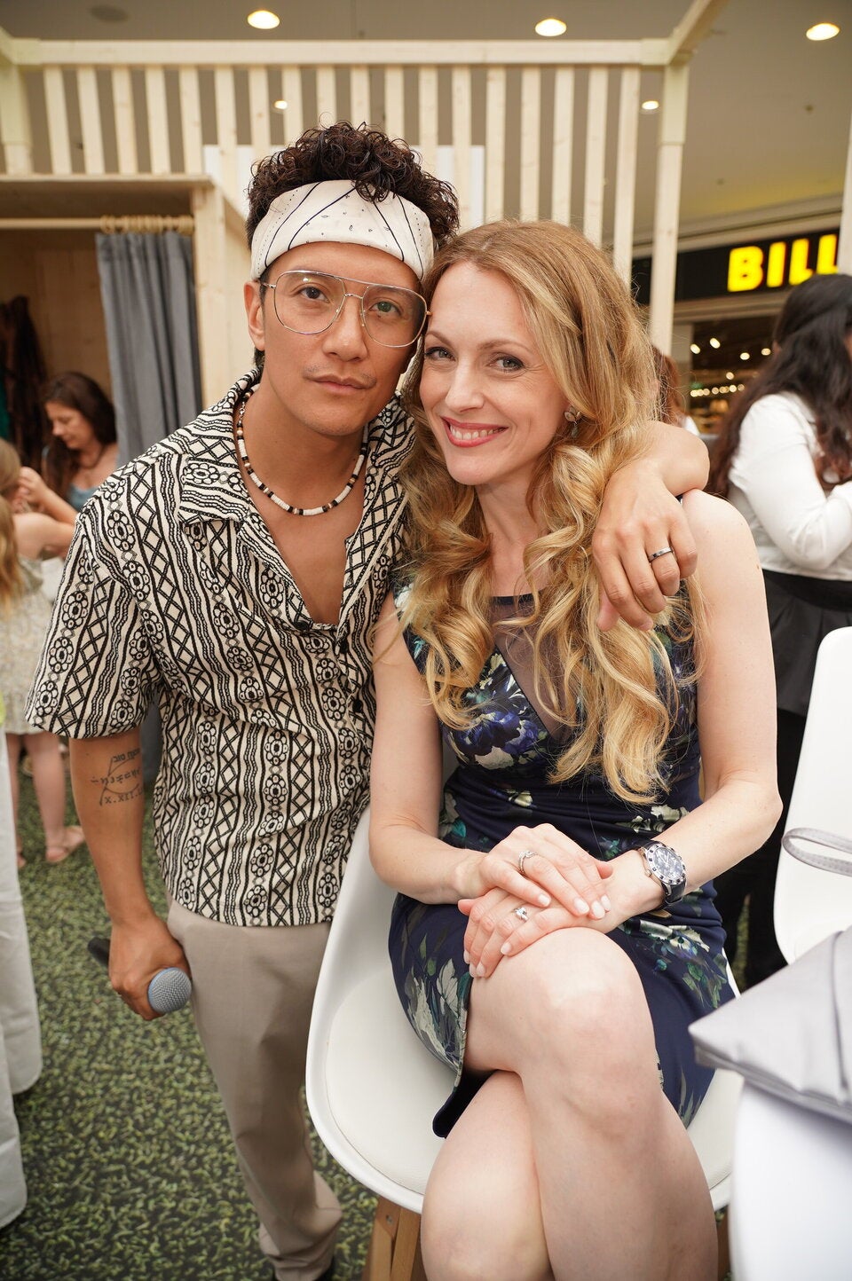 Vincent Bueno und Natalie Alison.