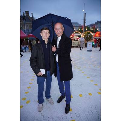 Lidia Baich mit ihren Kids