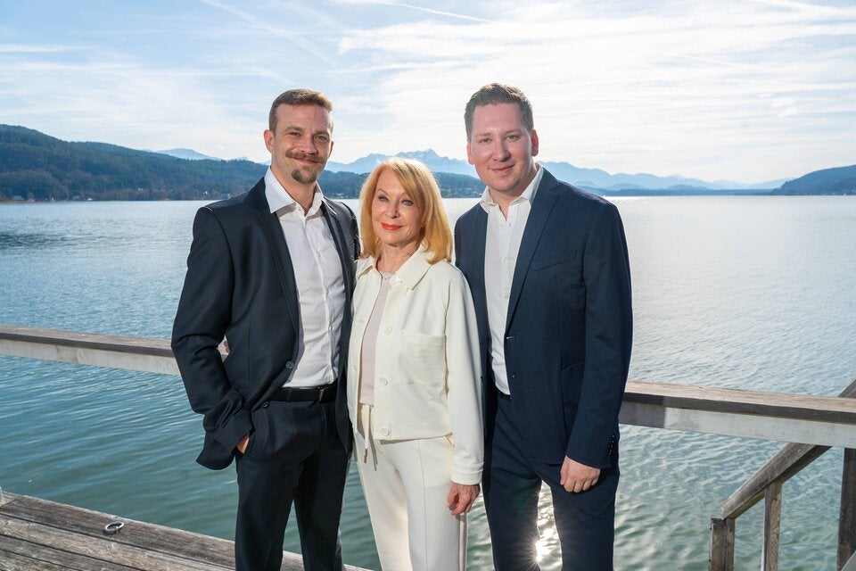 Michael Steinocher, Gerda Rogers und Clemens Trischler