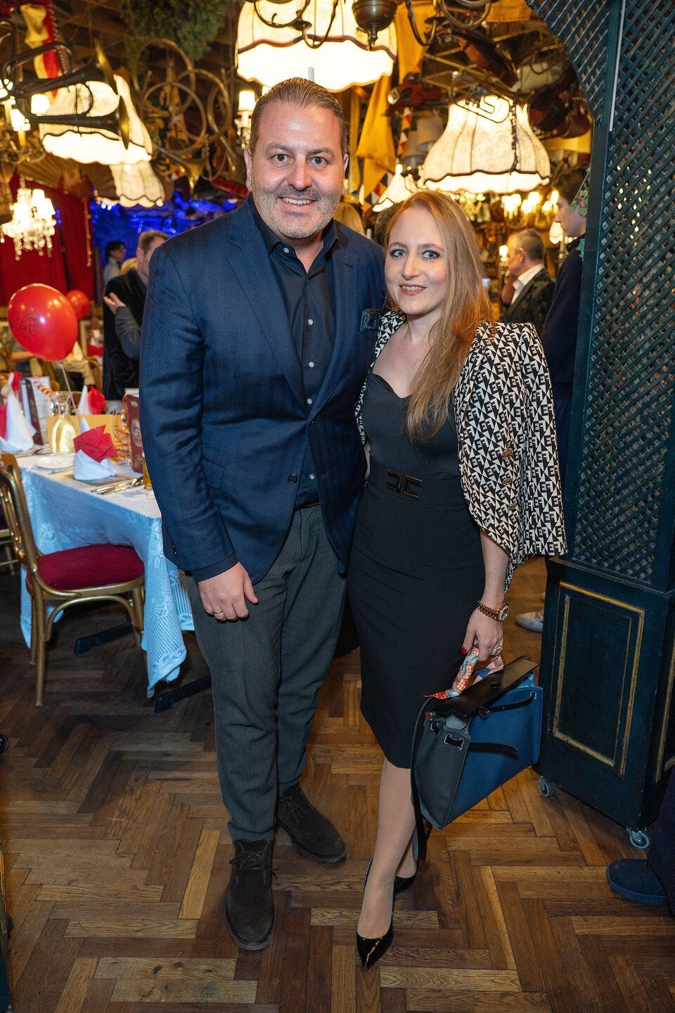 Leo und Jacqueline Lugner. 